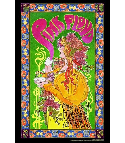 Amazon.com: BEYONDTHEWALL Archive Pink Floyd The Wall Psychedelic